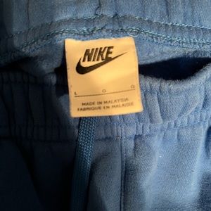 Mens blue Nike joggers